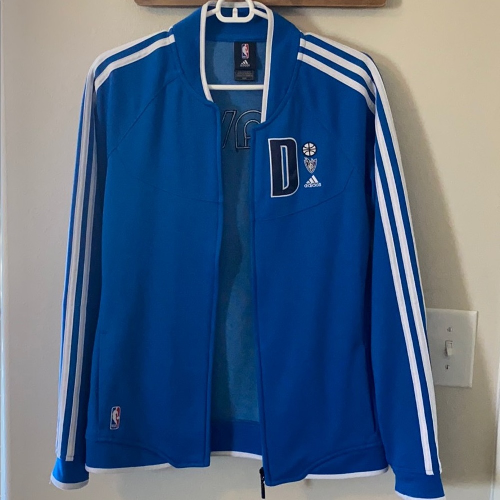 Adidas Dallas Mavericks zip up